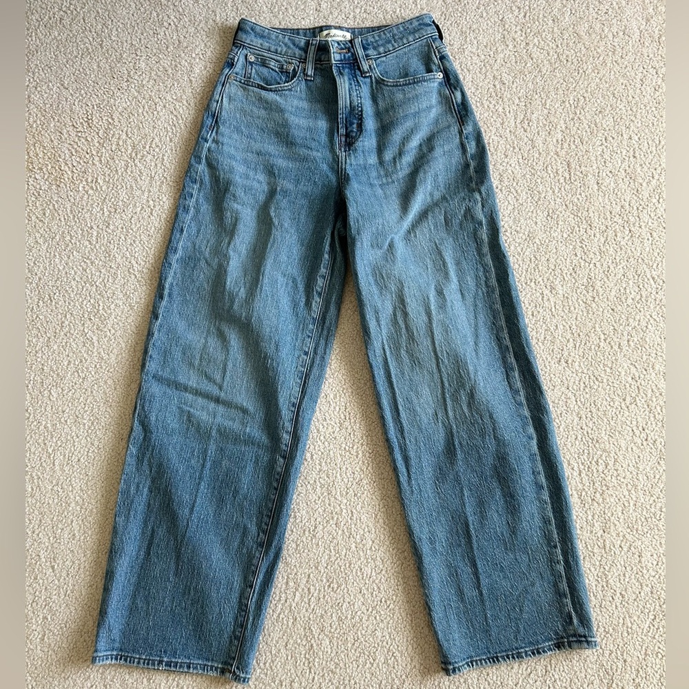 Madewell Curvy Wide Leg Perfect Vintage Jean